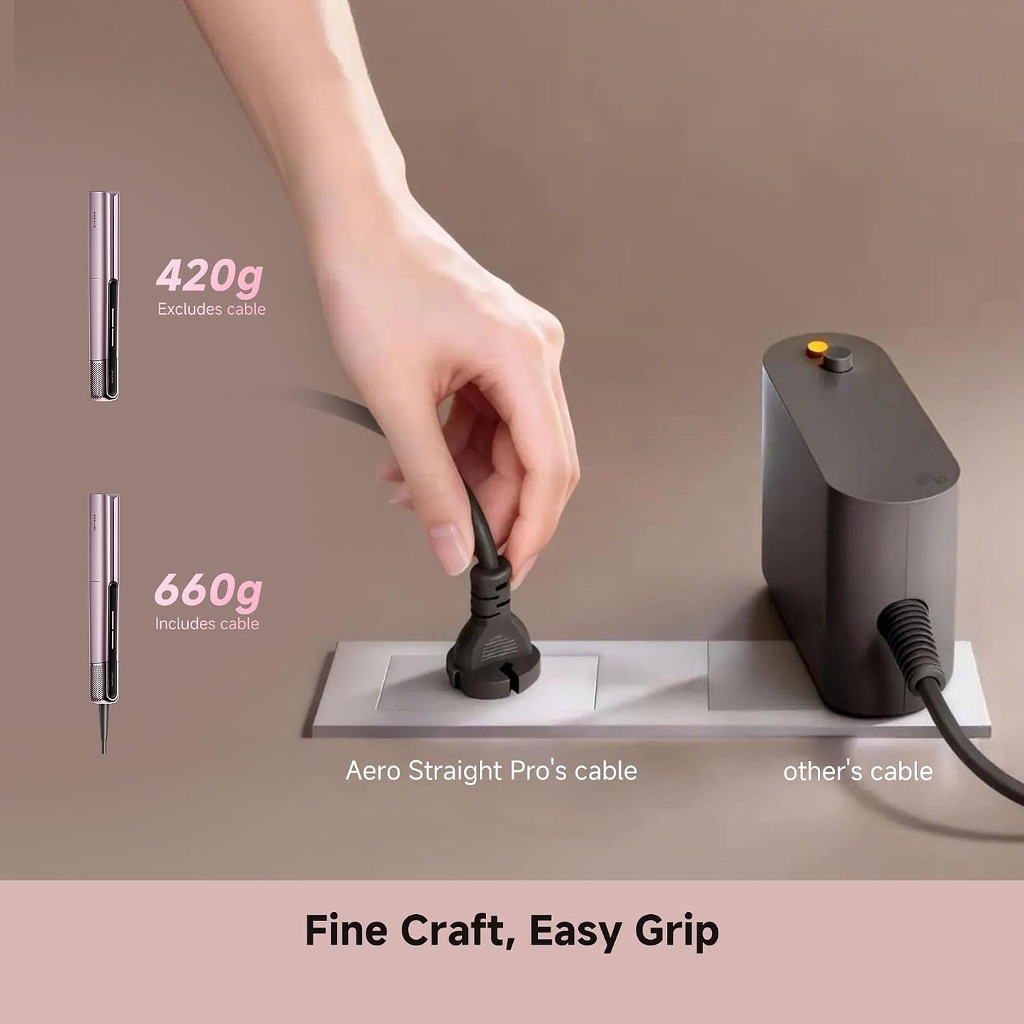 DREAME Aero Straight Pro 2-in-1 Air Straightener | AI Styling, Wet-to-Dry, 57°C Root Care, 110,000RPM Motor