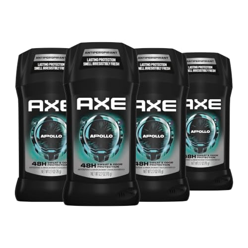 AXE Apollo Antiperspirant Stick 48H Sage & Cedarwood Men’s Deodorant 2.7 oz Pack of 4