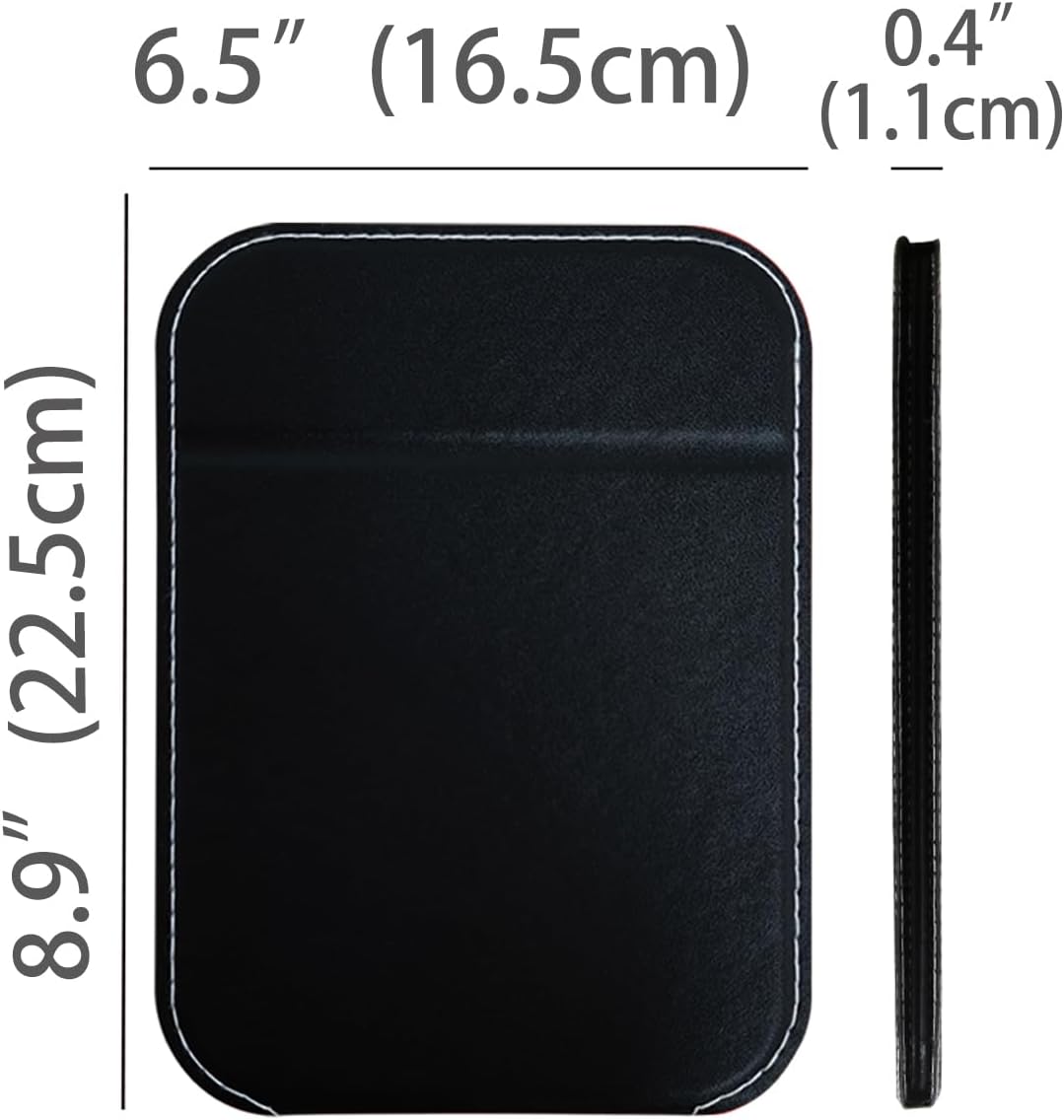 Travel Mirror - 6.5x8.9” Adjustable Foldable Desk Mirror with PU Edge Cover - Perfect for Camping & Home Use