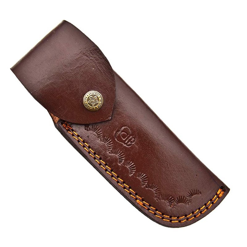 Damascus Steel Straight Razor Folding Razor With Shaving Ready Classic Barber Blade Edge, Men Straight Razor, Leather Case + Strop, Close Shave, Great Gift R-79