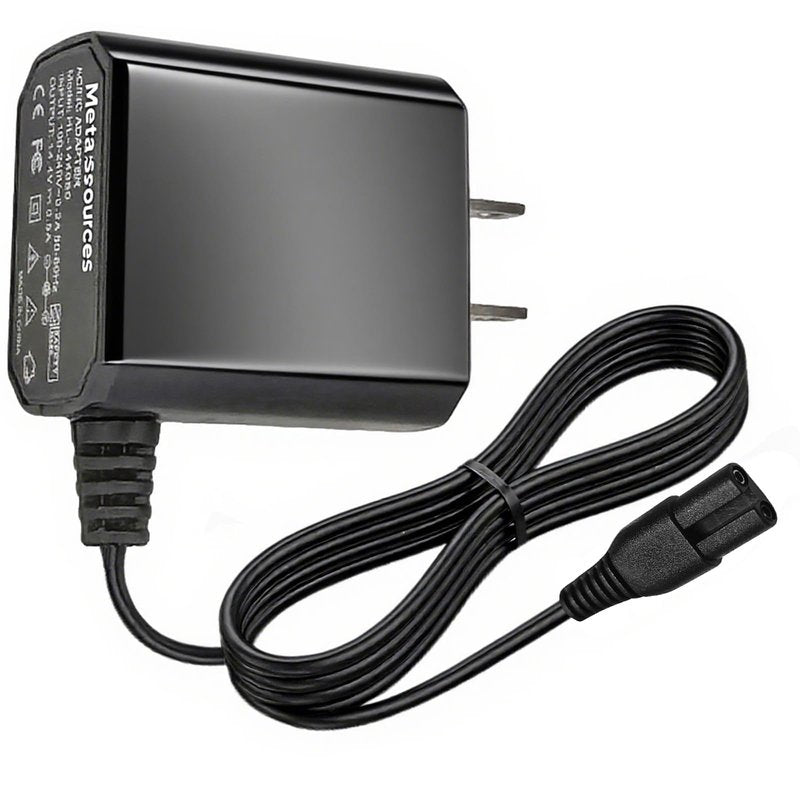 Metasources 2-Prong 9V AC/DC Adapter Compatible with Labigo LA2 LA3 Pro KS-2629 KS-2639 7.4V 2500mAh Li-ion Battery Electric Bathroom Spin Scrubber Power Supply