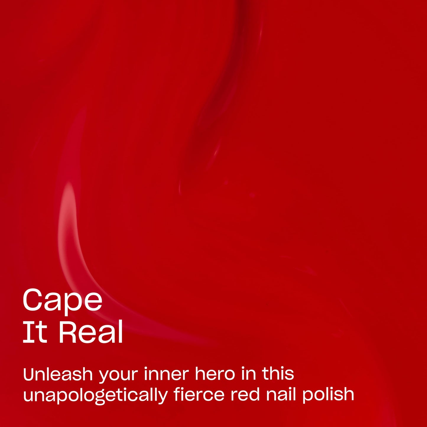 OPI Nail Lacquer Cape it Real | Opaque Bright Warm Red Orange Crème Chip Resistant Nail Polish x Supergirl Collection