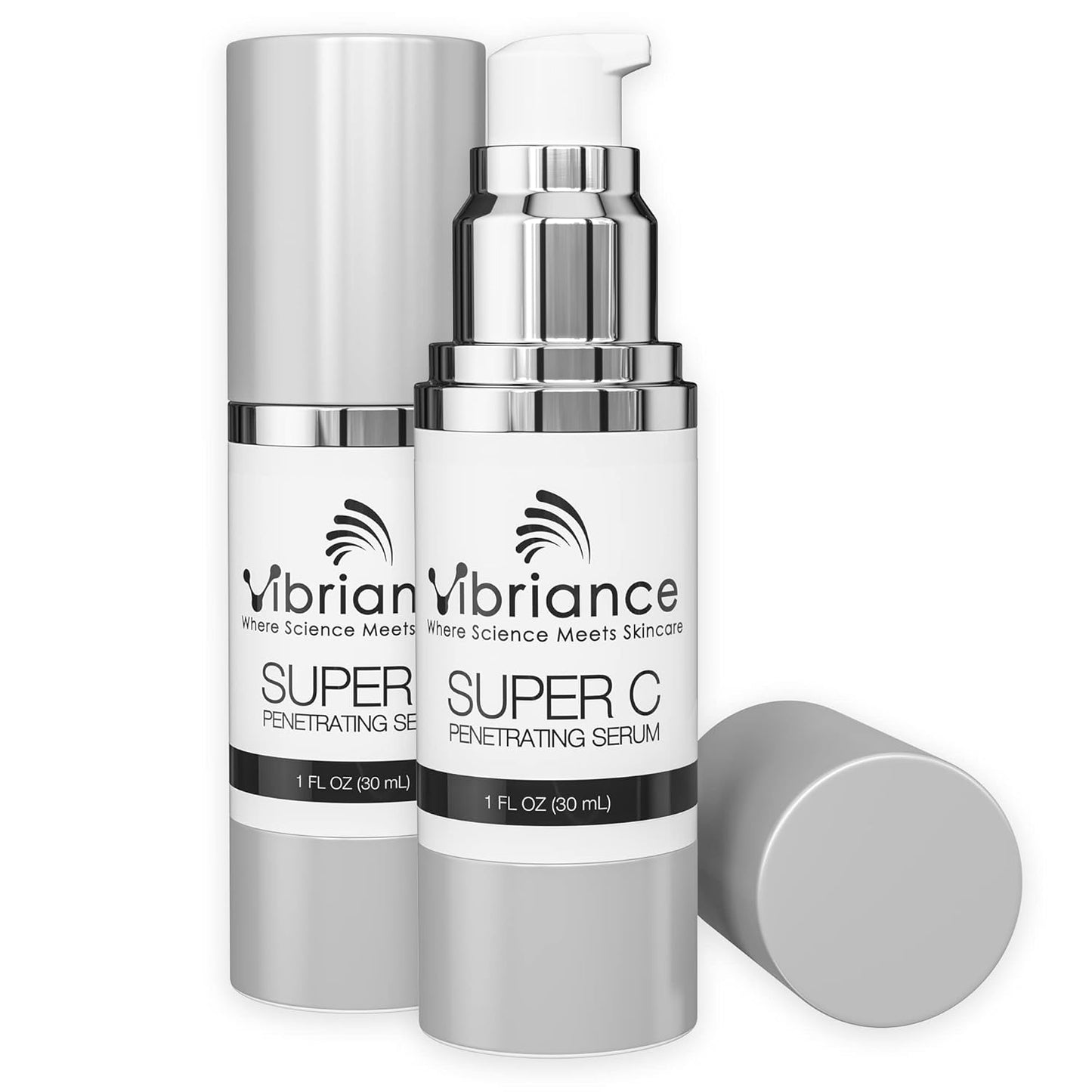 Vibriance Super C Serum for Mature Skin - All-in-One Vitamin Formula for Hydration, Firming & Wrinkle Reduction | 1 fl oz