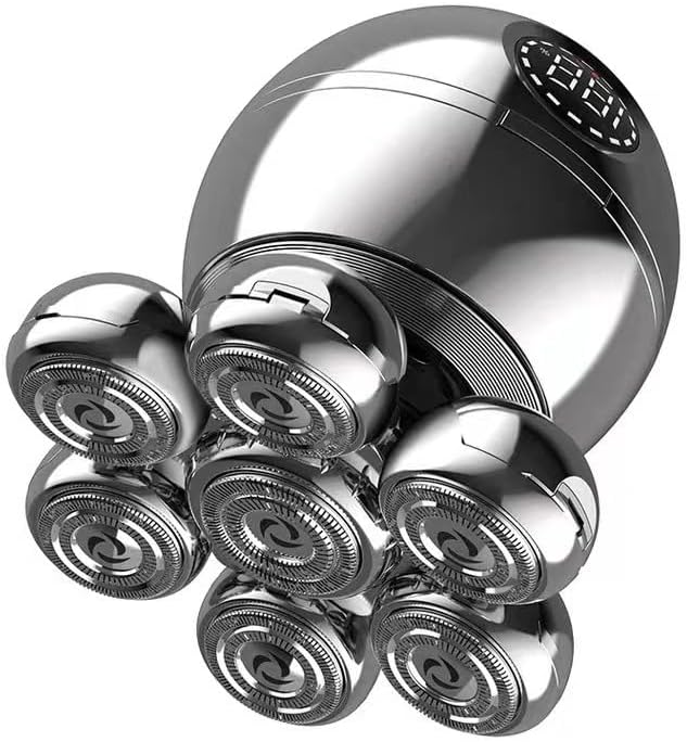 Head Shaver - 6 in 1 Shaving Kit for Men | Versatile Grooming Tool