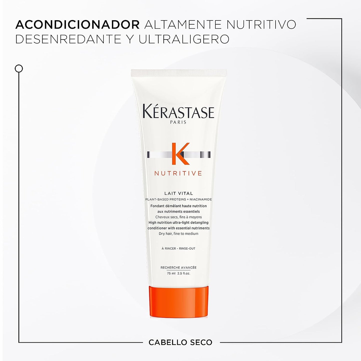 Kérastase Nutritive Discovery Set for Dry Hair - Nourishing Mini Shampoo, Conditioner & Leave-In Treatment | Controls Frizz & Enhances Shine