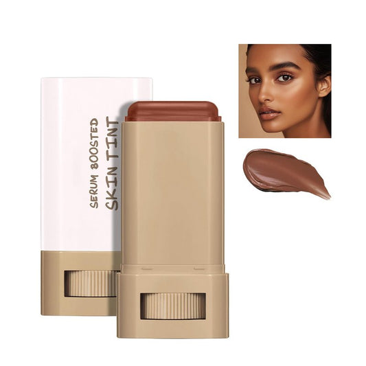 Skin Tint Foundation Stick - Full Coverage Tinted Moisturizer with SPF | Dewy Finish #02