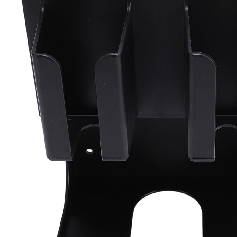Barber Clipper Holder, Plastic Hair Trimmer Storage Rack Wall Mounted Hair Tool Organizer Hair Dryer and Styling Holder for Home and Salons