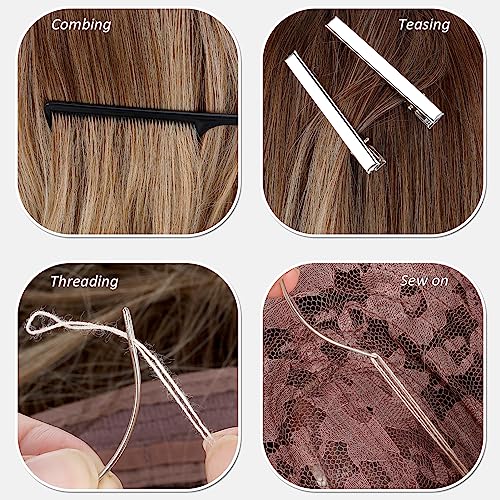 600Pcs Hair Extension Tools Kit Micro Link Beads & Accessories for Hair Styling