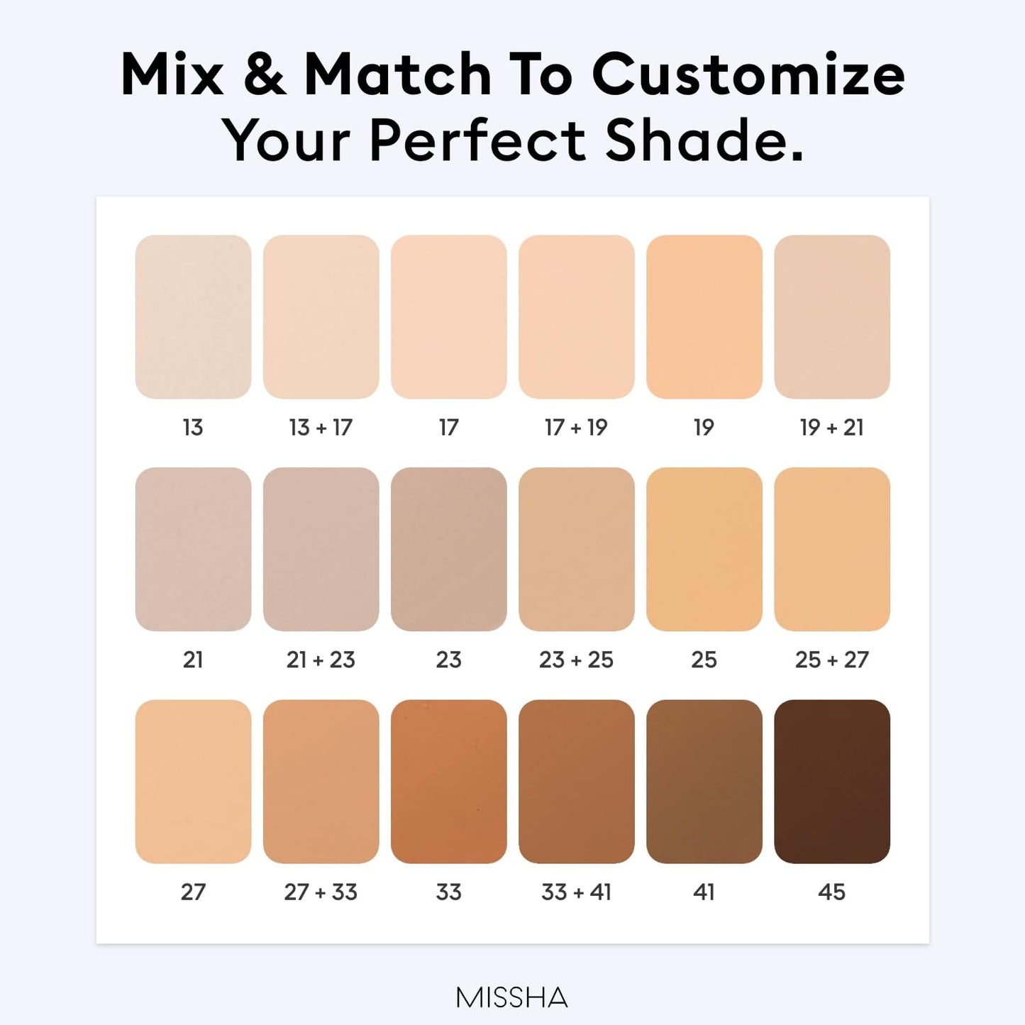 MISSHA M Perfect Cover Serum BB Cream No.23 Natural Beige-Light/Medium with Cool/Neutral Undertone, Skin Tint, Tinted Moisturizer, Skin Care Foundation Makeup, 1.18 Fl oz