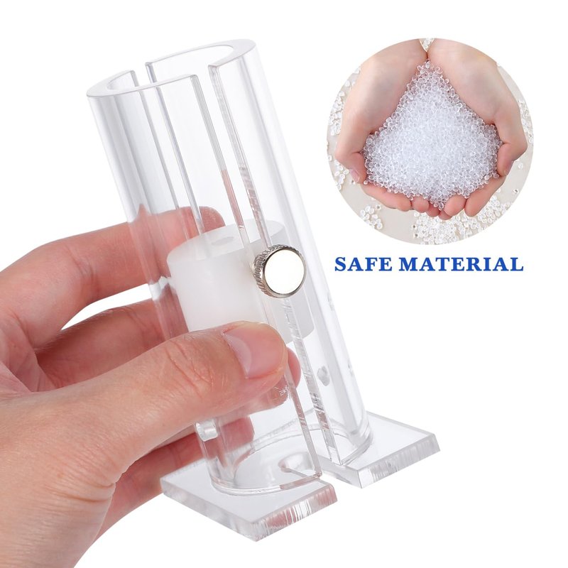 POPETPOP Mouse Restrainer for Research- Acrylic Transparent Laboratory Cages Restrainer for 15-35 Gram Mice (Random Screw Style)