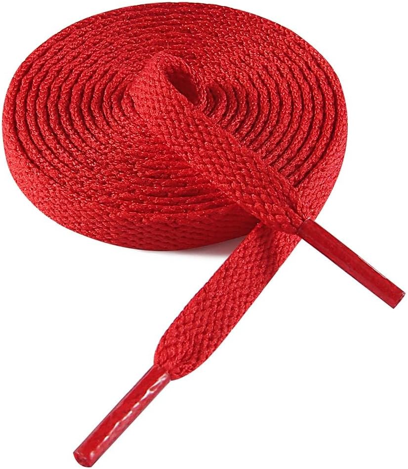 Flat Shoe Laces for Sneakers - Durable Athletic Shoelaces | Various Colors & Lengths