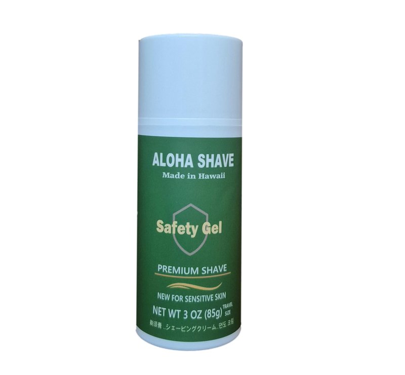 Aloha Shave Safety Gel 3.oz travel size