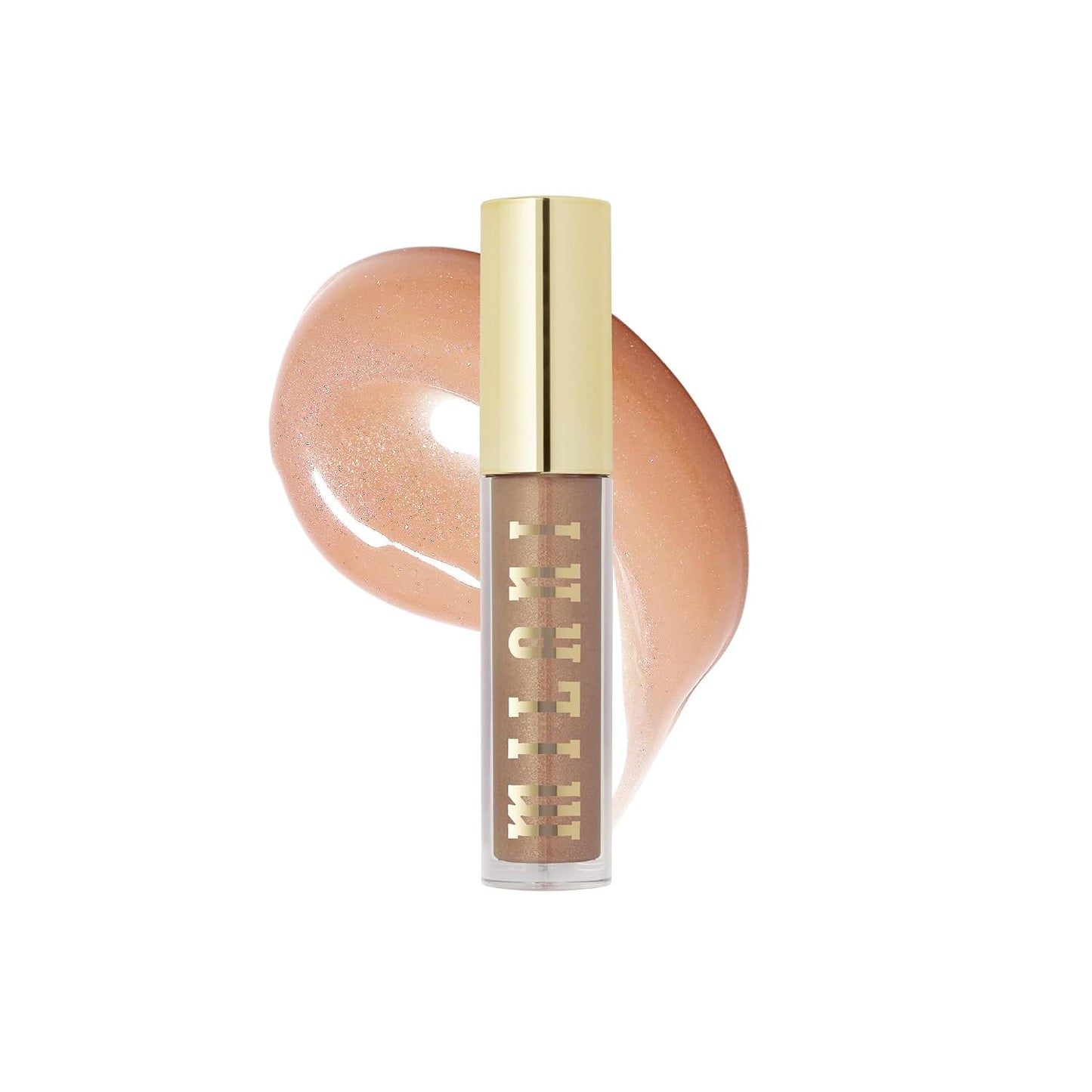Milani Lip Gloss - Keep It Full Nourishing Lip Plumper with Hyaluronic Acid & Peptides | Soft Rose (0.13 Fl. Oz.)