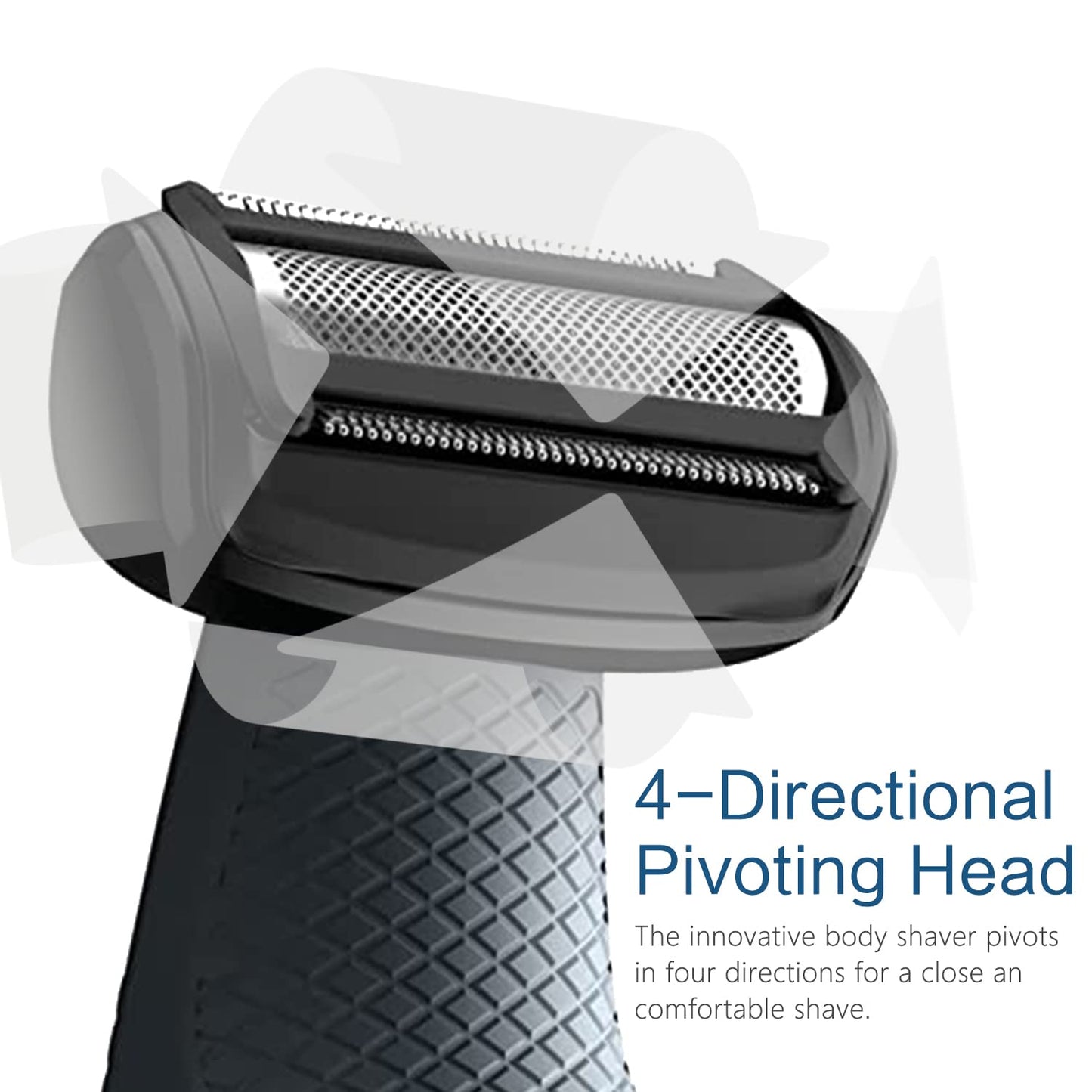 BG7040 Replacement Body Groomer Foil Head for Philips Norelco Bodygroom Trimmer Shaver Foil BG7030, BG7040, BG5025, BG2040 Replacement Head, 1-Pack