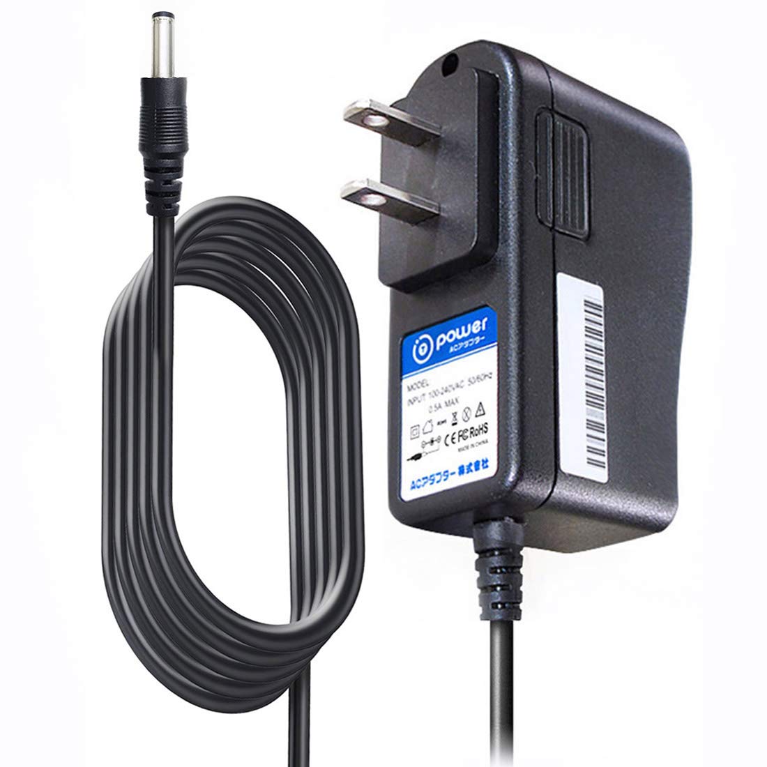 T-Power Ac Dc Adapter Charger for No No Hair Removal System Micro PRO, Ultra Series Model 8800 8810 8820 Black Pink Silver NONO Men YAMAN Depilation Machine Pro Plus Classic Power Supply