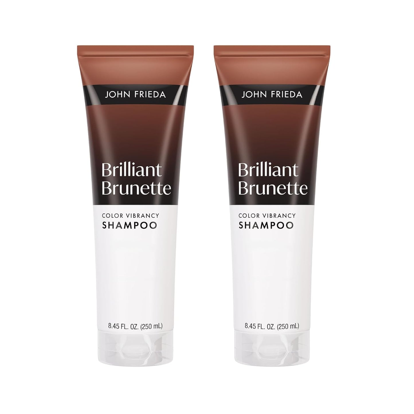 Brilliant Brunette Color Vibrancy Shampoo - Nourishing Formula for Rich Color | 8.45 Fl Oz, Pack of 2