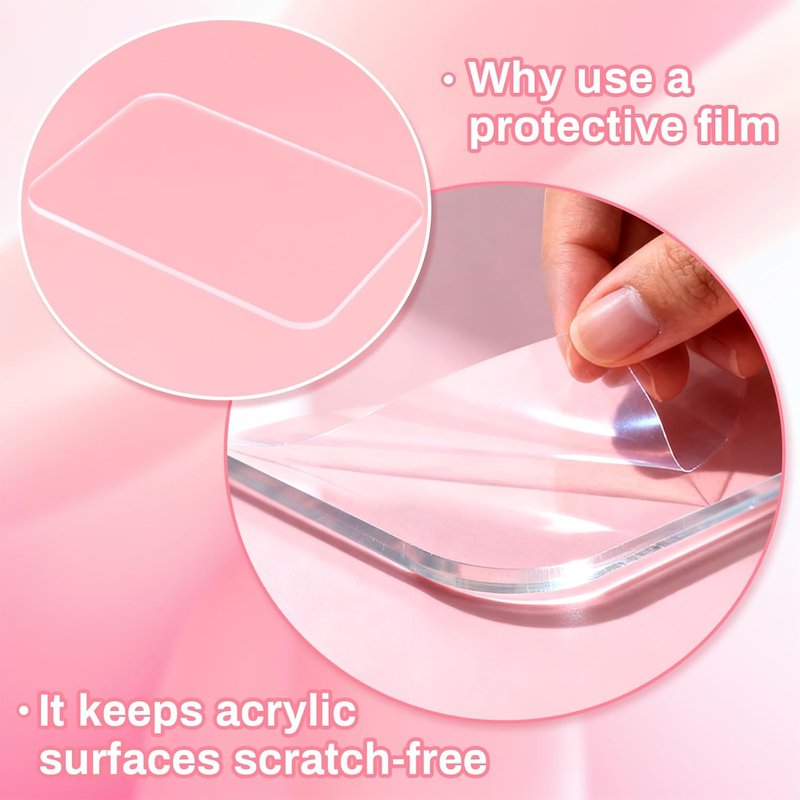 Acrylic Nail Art Palette - Transparent Mixing Tray for Gel Polish & Makeup | 3.15" x 4.72" Display Stand