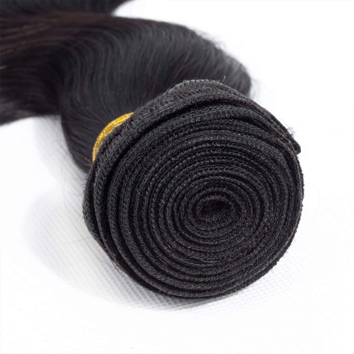 Color #1b Human Hair Bundle Natural Black Body Wave 3 Bundles 14 16 18 inch 150g Real Natural Black Body Wave Human Hair Extensions 1B Color