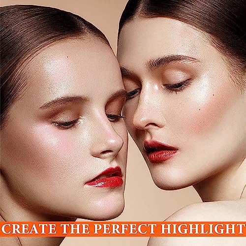 DuoZeng Fairy Highlighter Stick Set - Face & Body Glitter Makeup, 3 Pcs