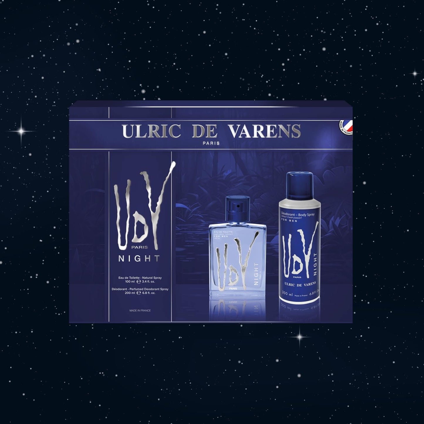 UDV Night by Ulric De Varens Eau De Toilette Spray 3.4 oz