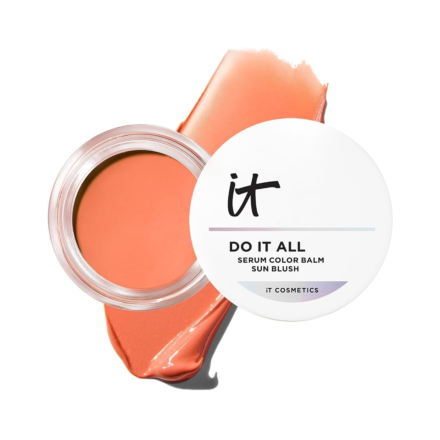 IT Cosmetics Do It All Serum Color Balm - Blendable Blush & Bronzer with Hyaluronic Acid | 0.63 oz