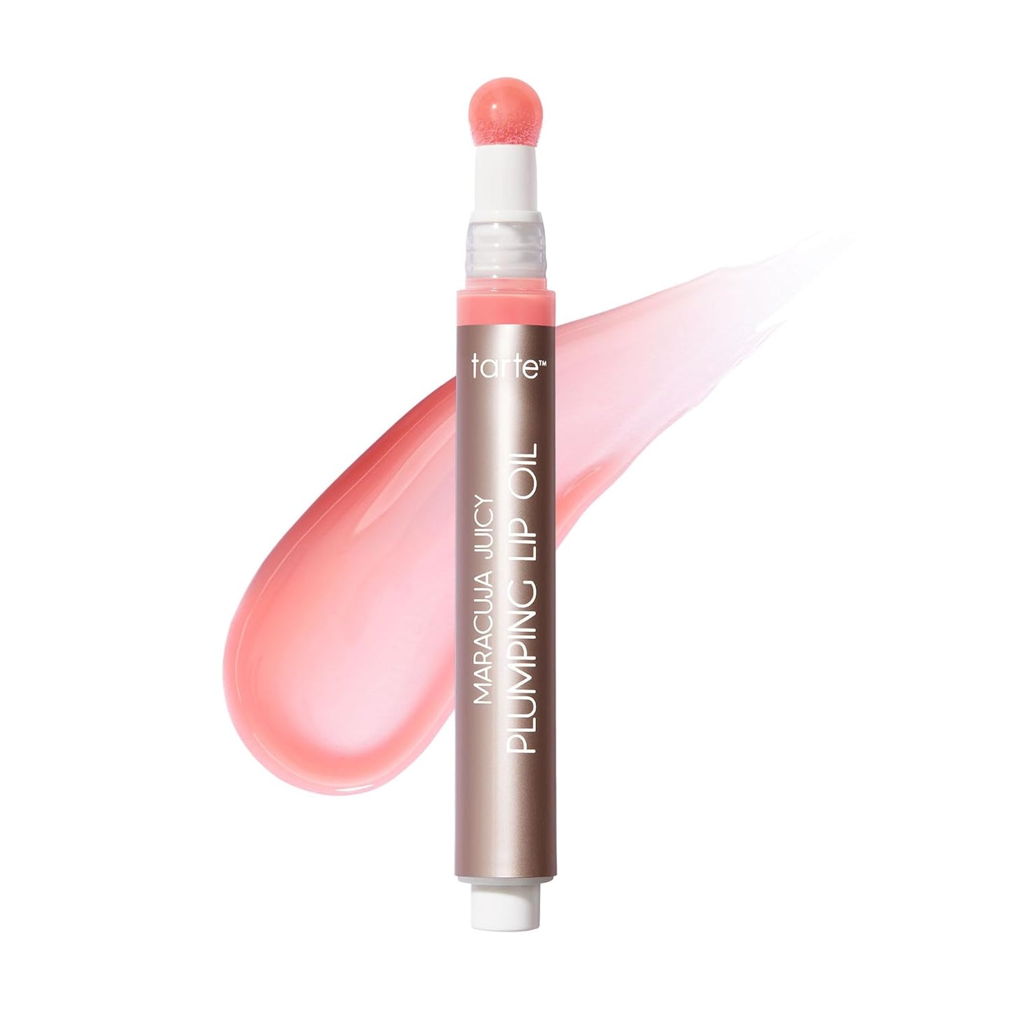 Tarte Maracuja Juicy Plumping Lip Oil - Hydrating Lip Plumper with Hyaluronic Acid & Vitamin E | Vegan & Cruelty-Free