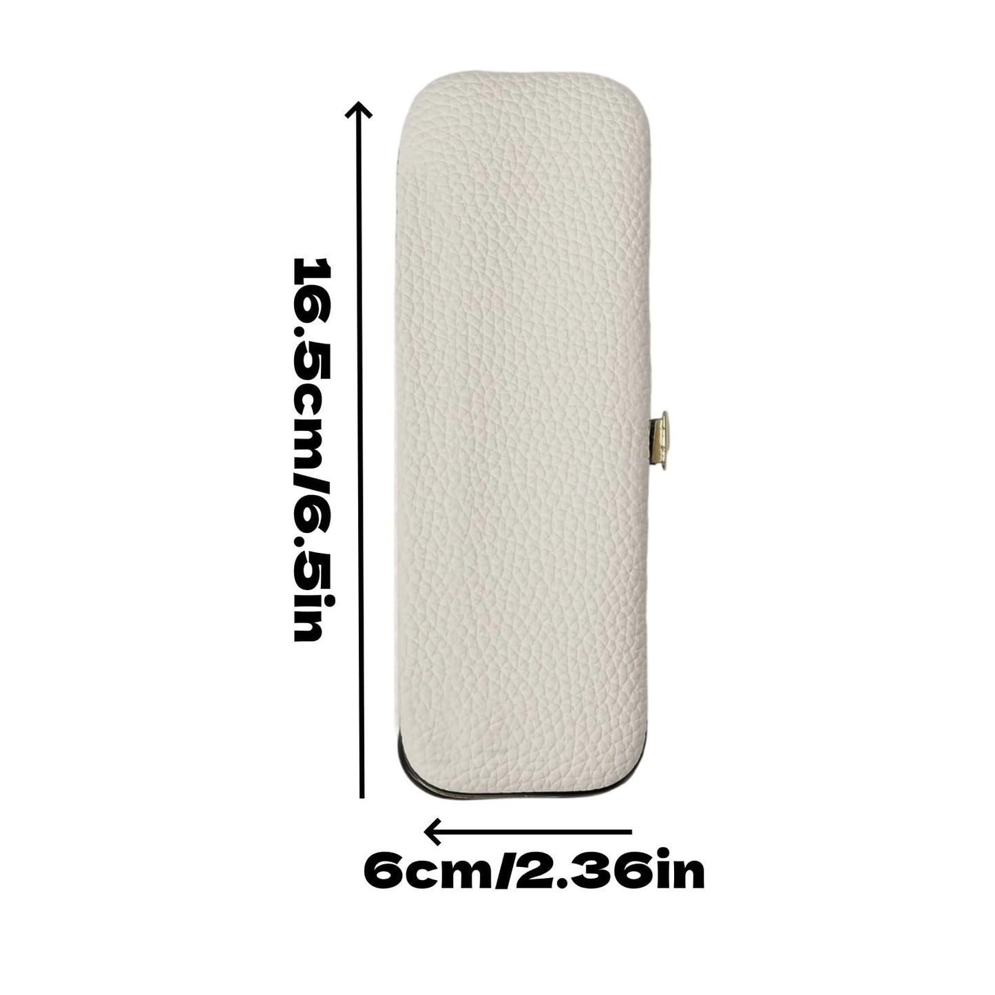 LiYjichng Lash Organizer Compact White Eyelash Storage Case Tweezer Holder Tool Case for Tweezers Slender Small Tools and Beauty Accessories Storage