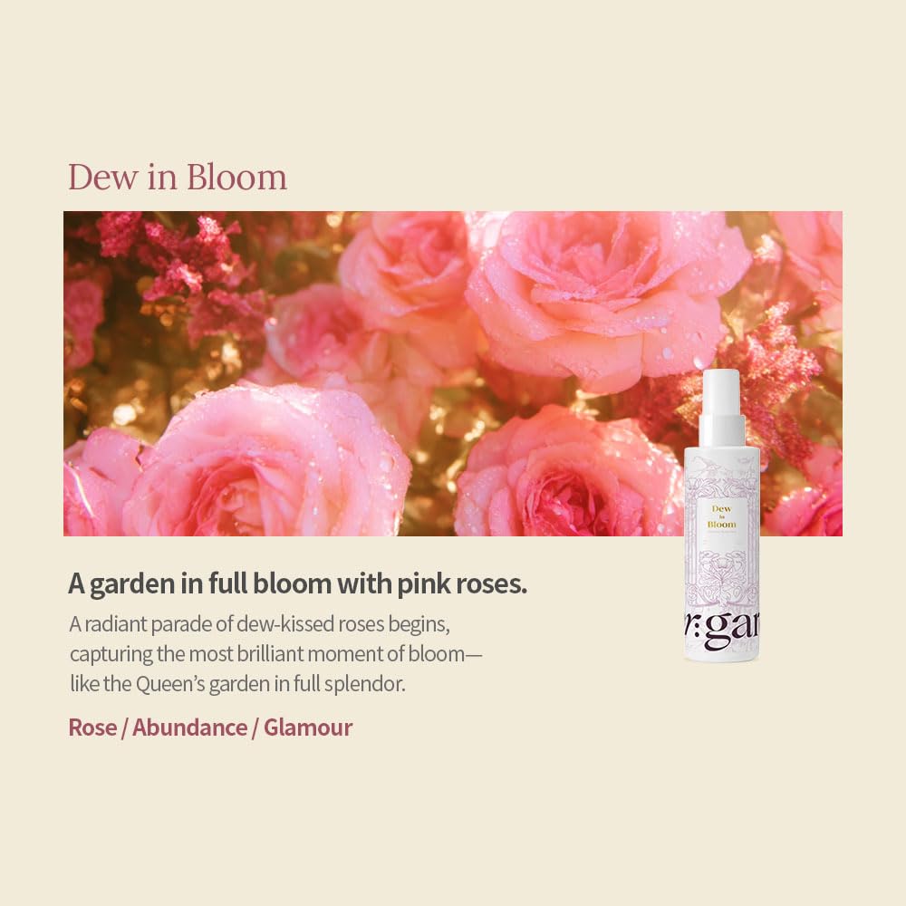 Perfume Body Mist - Daily Moisturizing Spray for Dry, Sensitive Skin | Lightweight & Non-Greasy | 150ml / 5.07 fl. oz. - Dew in Bloom