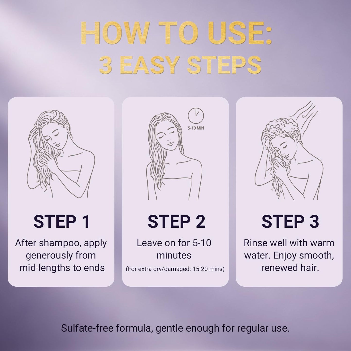 Keratin Hair Mask for Dry Damaged Hair – Deep Conditioning Repair Treatment