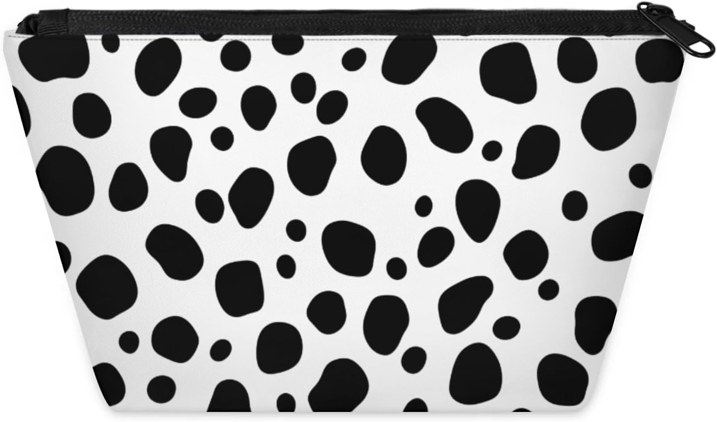 Afrohemian Makeup Bag - Portable Cosmetic Travel Pouch for Women | Fashionable Zipper Design, Small Size