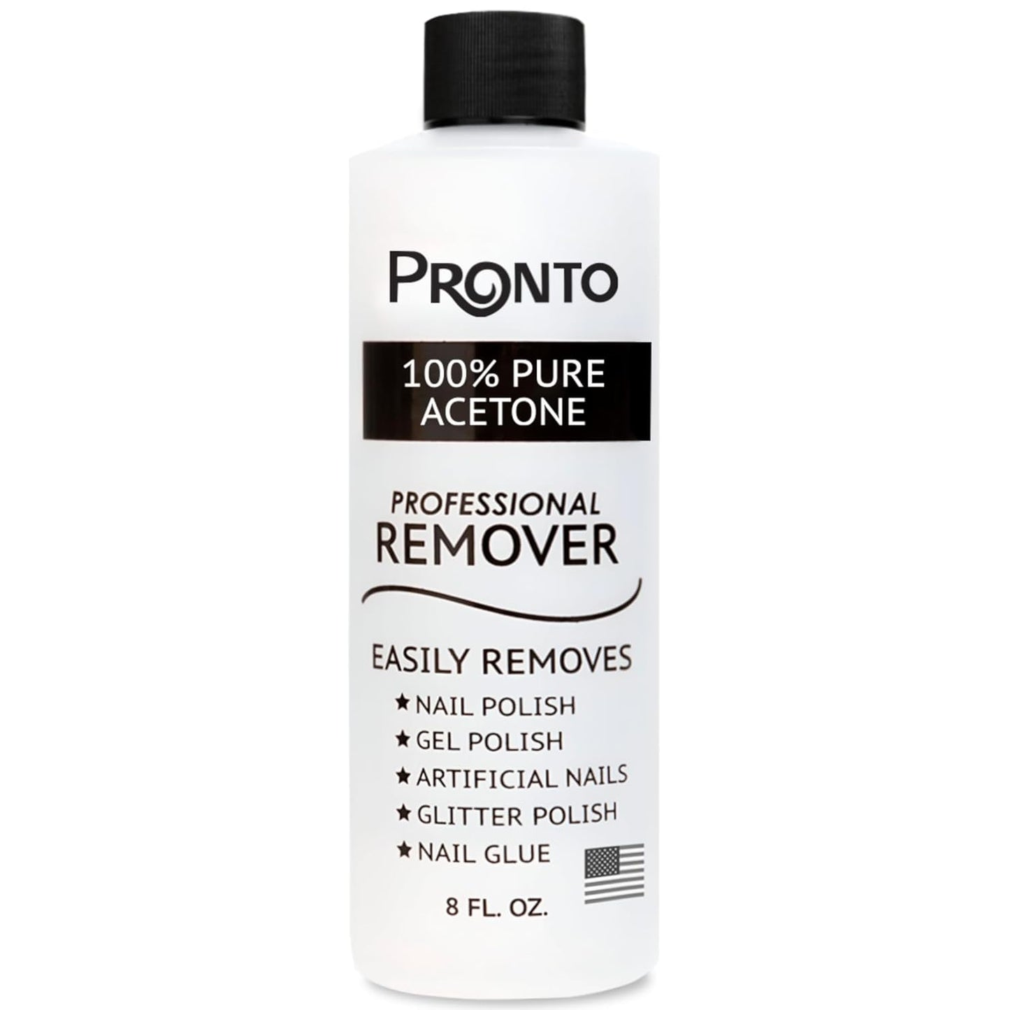 Acetone Gel Nail Polish Remover - Effective Gel & Acrylic Removal | 8 Fl Oz