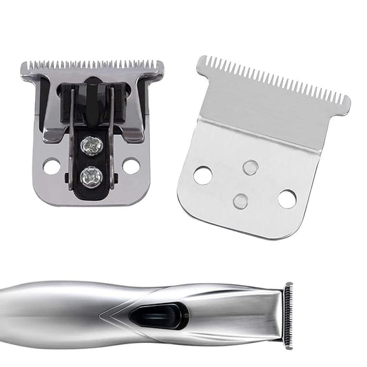 maxeylead Replacement Blade Compatible with Model D-8/7 Slim-Line Pro-Li Cord/Cordless Trimmer Hair Clipper Replacement Blades (Silver)