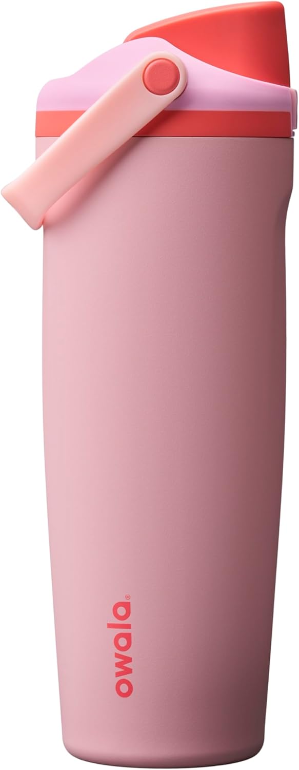 Owala FreeSip Sway Insulated Stainless Steel Water Bottle - 40oz, Two-Way Spout, BPA Free, Leak Proof, Ideal for Travel & Sports