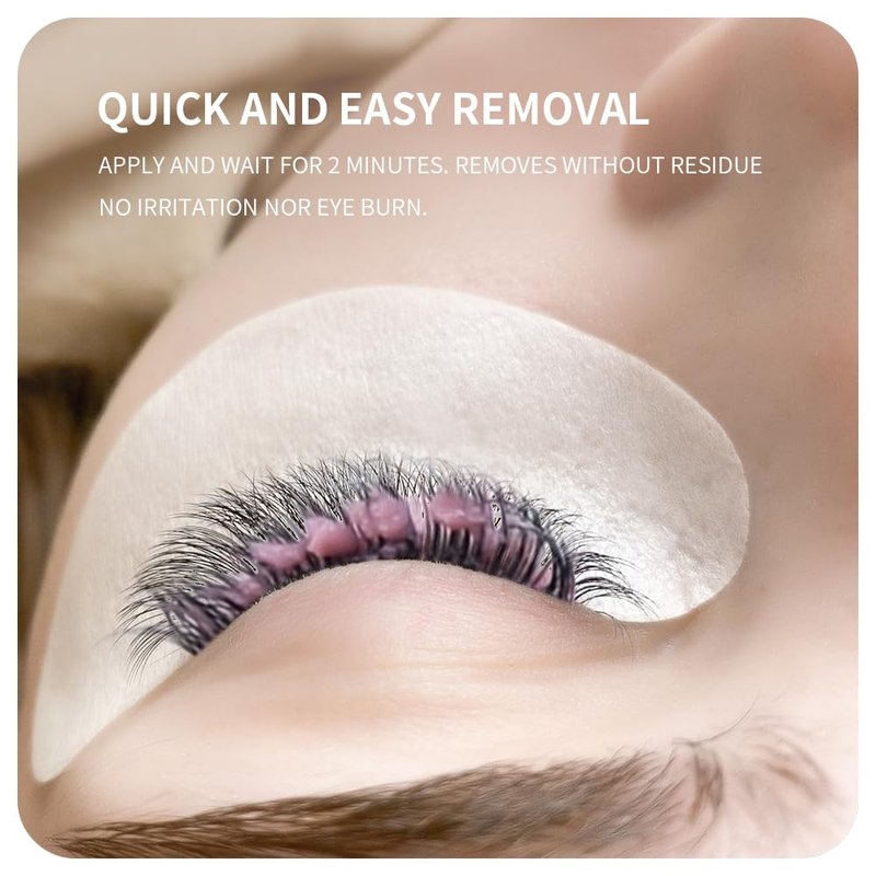 ANNAFRIS Cream Lash Remover for Eyelash Extensions,10g Eyelash Glue Remover Lash Tech Supplies for Salon Use,Grape Flavored