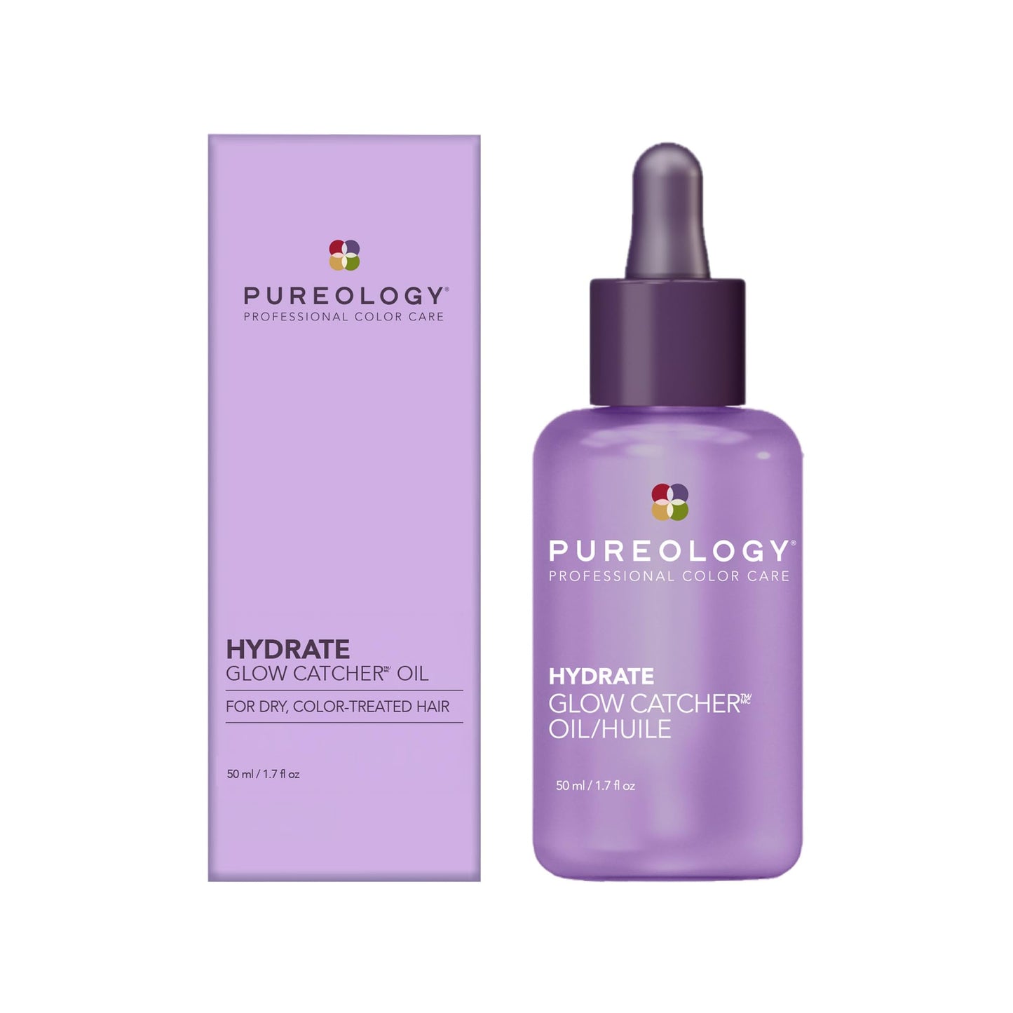 Pureology Hydrate Glow Catcher Hair Oil – Hydration & Shine For Dry Hair