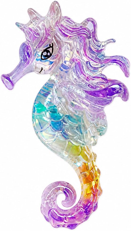 Seahorse Pocket Hug | 10 PCS Cute Ocean Animal Resin Decor Gift Set