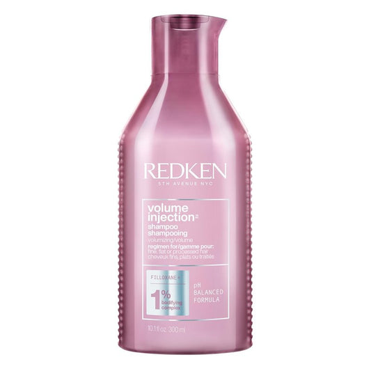Redken Volume Injection Shampoo - Volumizing Formula for Fine Hair | Adds Lift and Body, Paraben-Free