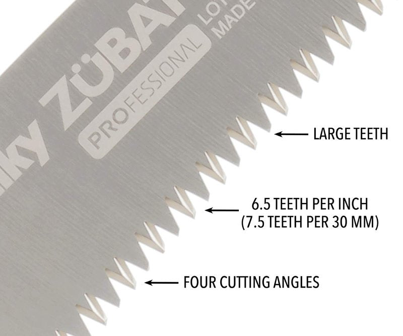 Silky ZUBAT Professional Curved Hand Saw 300mm Large Teeth (270-30)