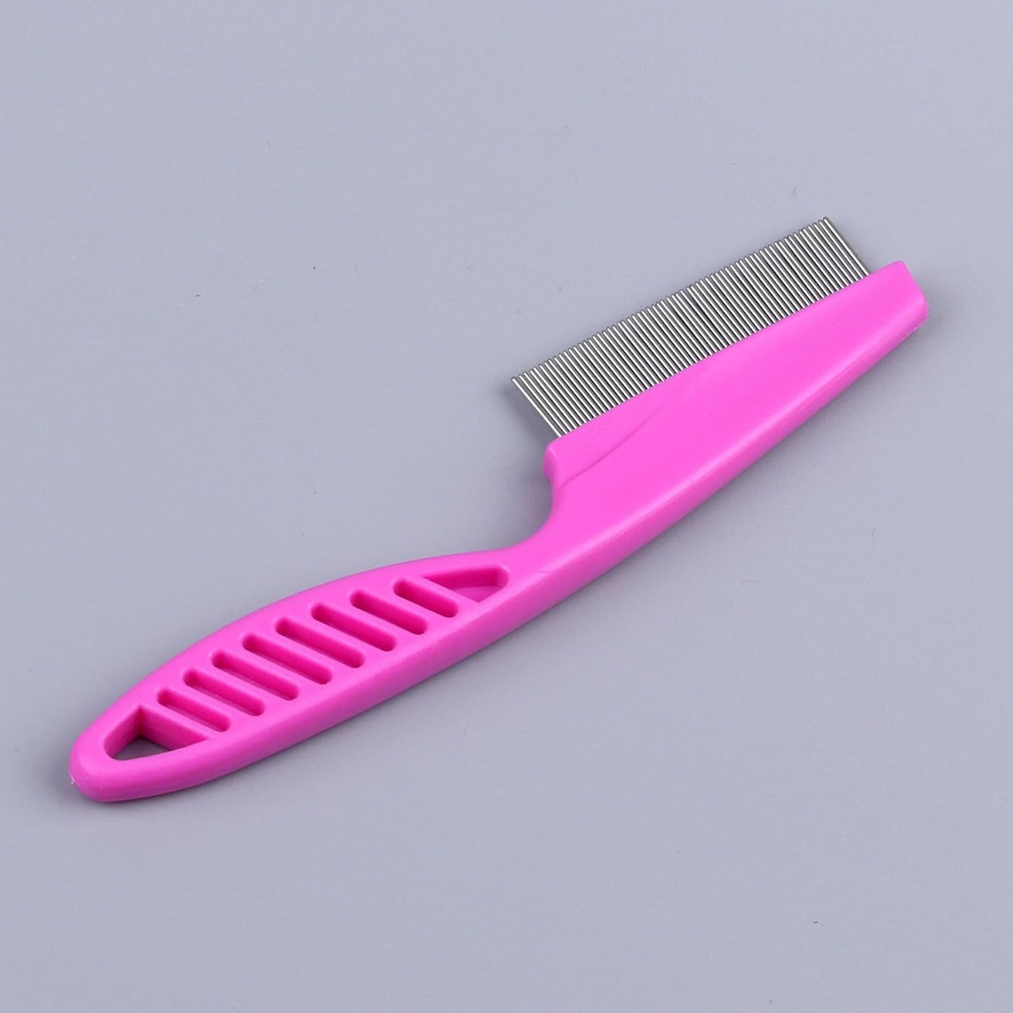 Stainless Steel Fine Tooth Hair Comb Set - Professional Dandruff Remover & Grooming Tool | 2 Pieces