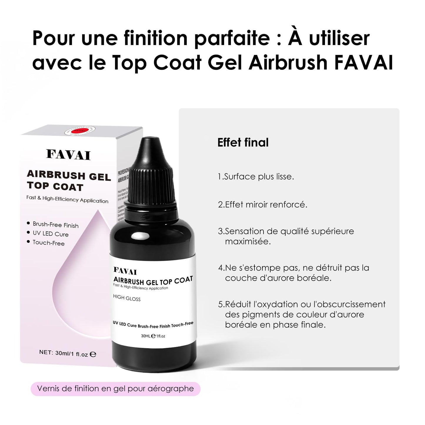 Iridescent Metallic Airbrush Gel Nail Polish - 12 HEMA Free Colors | Non-Acetone Shimmer Glitter for DIY Nail Art