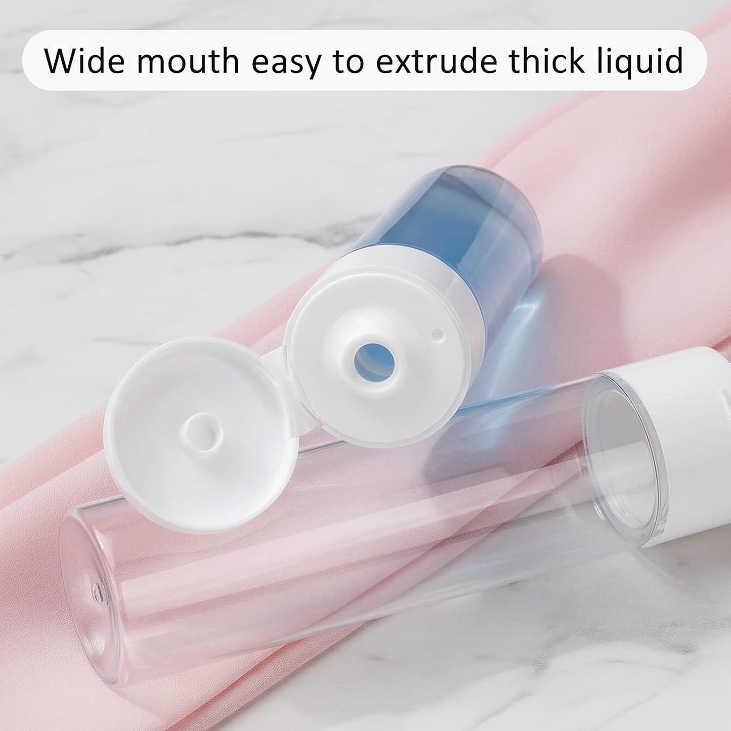 Travel Bottles for Toiletries - 9 PCS TSA Approved Leak-Proof Containers | 3.4oz Squeeze Bottles & Refillable Spray Bottles