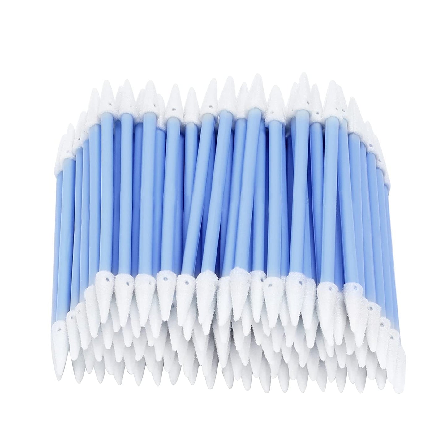 Double Ended Cleanroom Lint-Free Cleaning Swabs - 3'' Foam Tips for Electronics Precision (100 Pack)