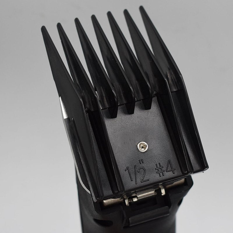 AIRERA Professional A5 Style Animal Hair Clipper Attachment Guard Guide Cutting Combs 76926-900, Compatible with Oster Classic 76 A5 Andis AG BG Wahl KM Pet Groomers (Black, #4-1/2")