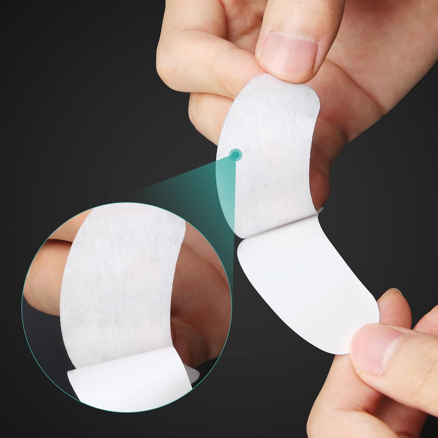 Eyelash Extension Eye Pads - Lint-Free Hydrogel Gel Pads | 100 Pairs for DIY Lash Extensions