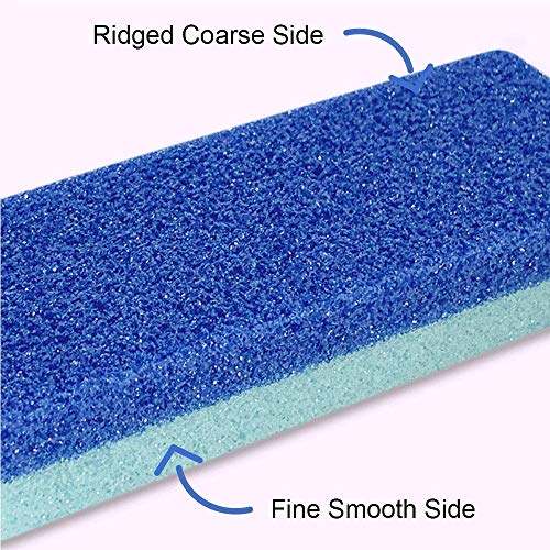 Maryton Nail Buffer Blocks & Foot Scrubber Set for Home Pedicure