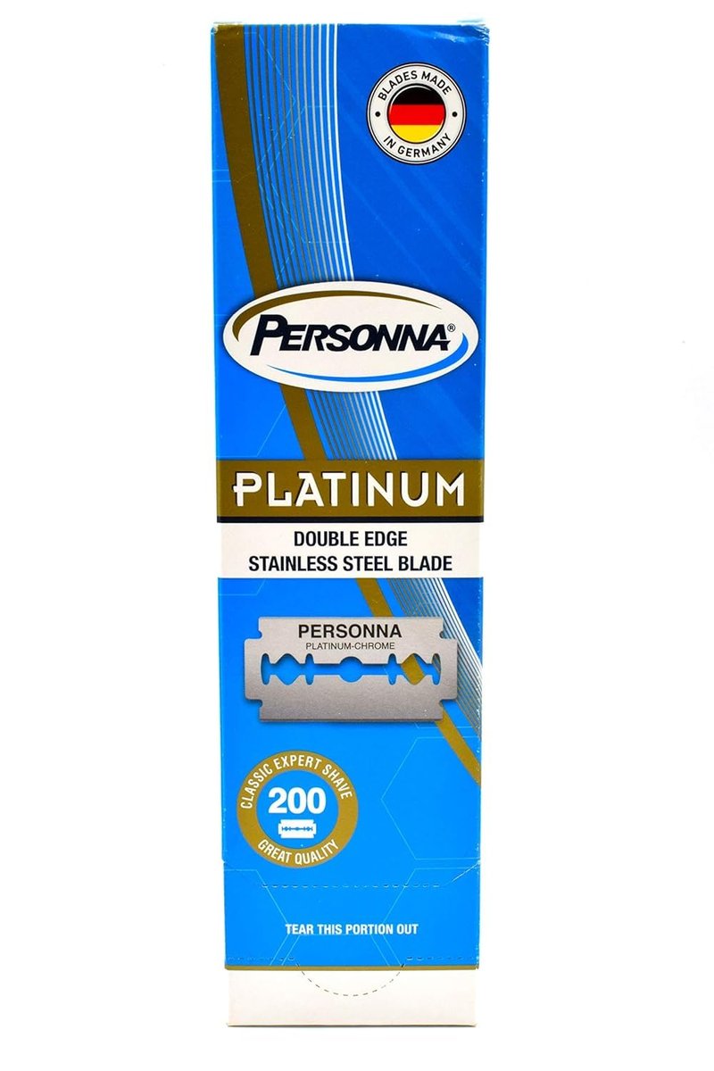 200 Personna Platinum Double Edge Razor Blades