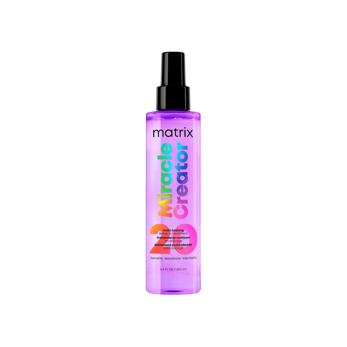Matrix Miracle Creator Leave-In Conditioner Spray | Heat Protectant, Anti-Frizz, Moisturizing, 13.5 Fl Oz