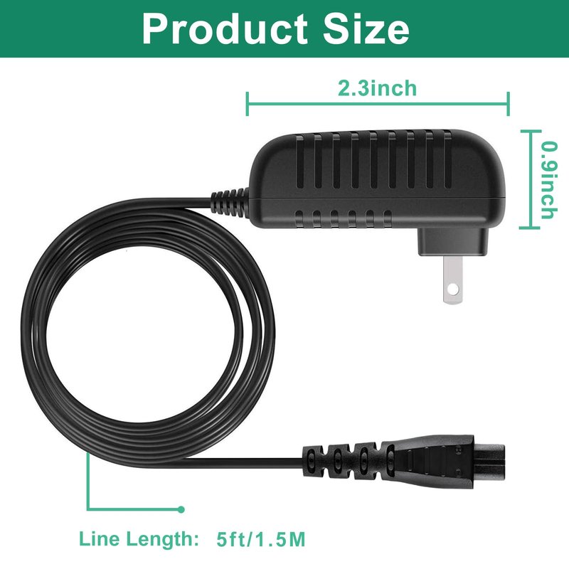 Replacement Charger for Remington Shaver HC4250 HC5870 PF7500 PF7600 PG6250 PG6255 PG6170 PG6171 XR7000 XF8550 XF8700 XR1400 XR1430 HC5950, 5V Trimmer Charging Cord for Remington Razor
