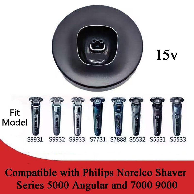 maxeylead Charging Stand Compatible with Philips Norelco Shaver S5588 S9502 S9985 S9987 S5531 S5532 S9932 S7732 S7731