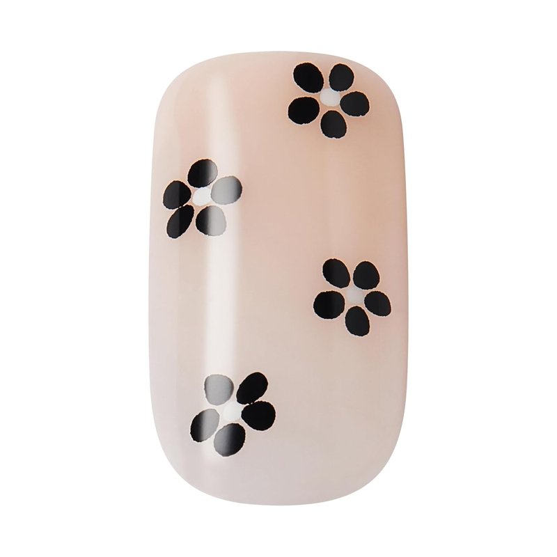 Impress No Glue Mani Press-On Nails - 30 Pcs Easy Apply Set | So Lucky Design with Essential Tools Included